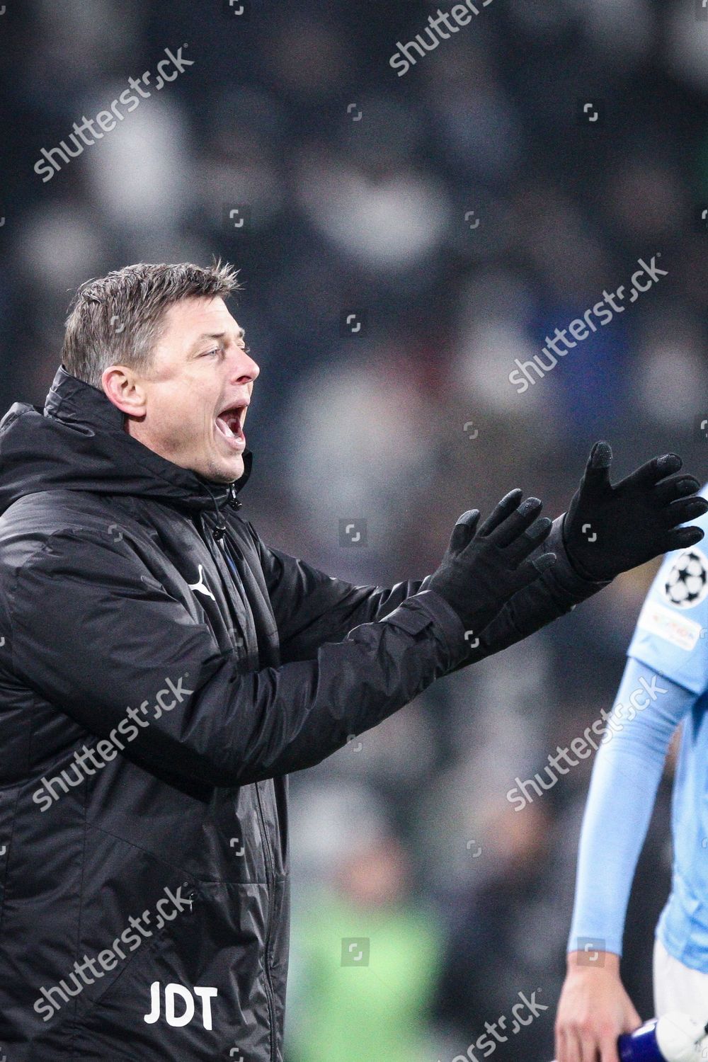 Malmo Coach Jon Dahl Tomasson Gestures Editorial Stock Photo Stock