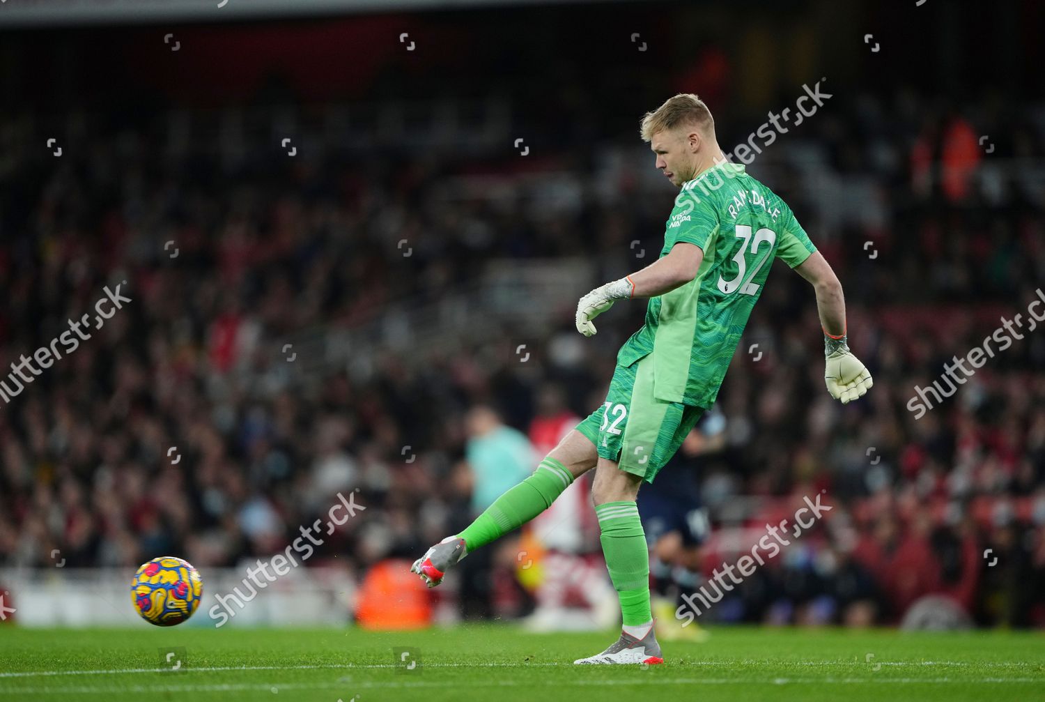 Arsenal Goalkeeper Aaron Ramsdale Editorial Stock Photo Stock Image