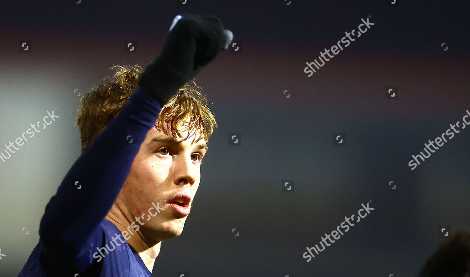 Cole Palmer Manchester City Celebrates Scoring Editorial Stock Photo