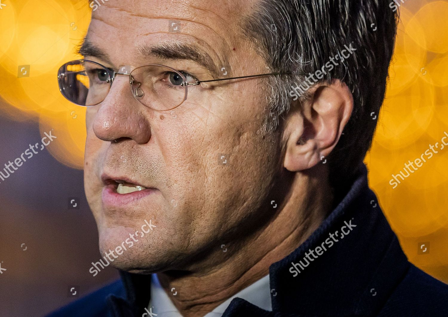 Outgoing Prime Minister Mark Rutte Vvd Editorial Stock Photo Stock