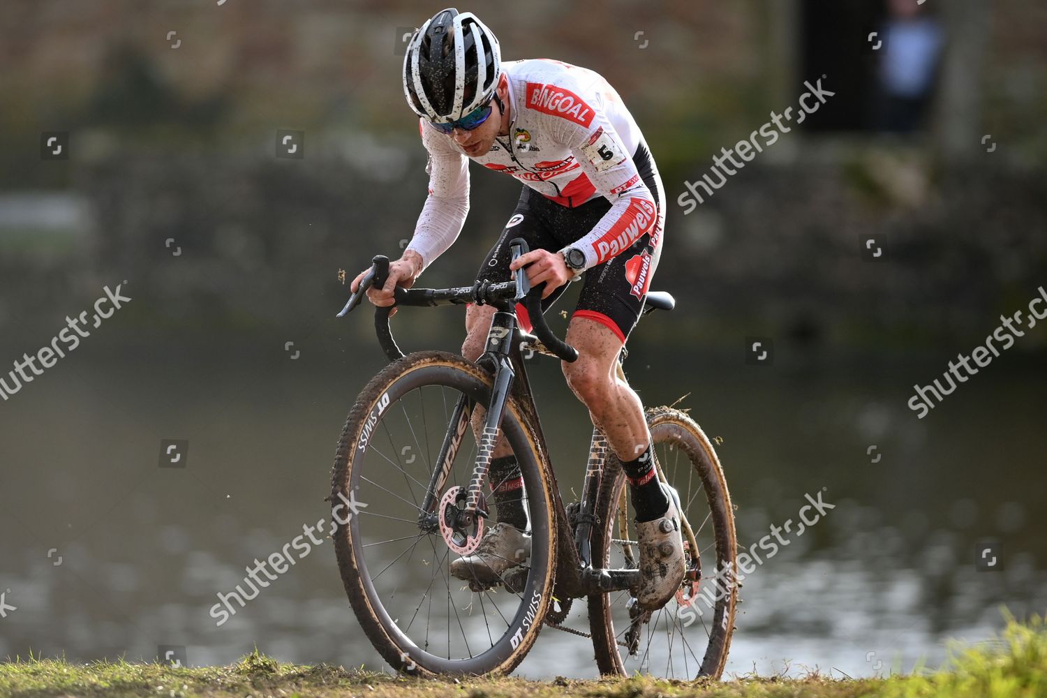 Belgian Eli Iserbyt Pictured Action During Editorial Stock Photo