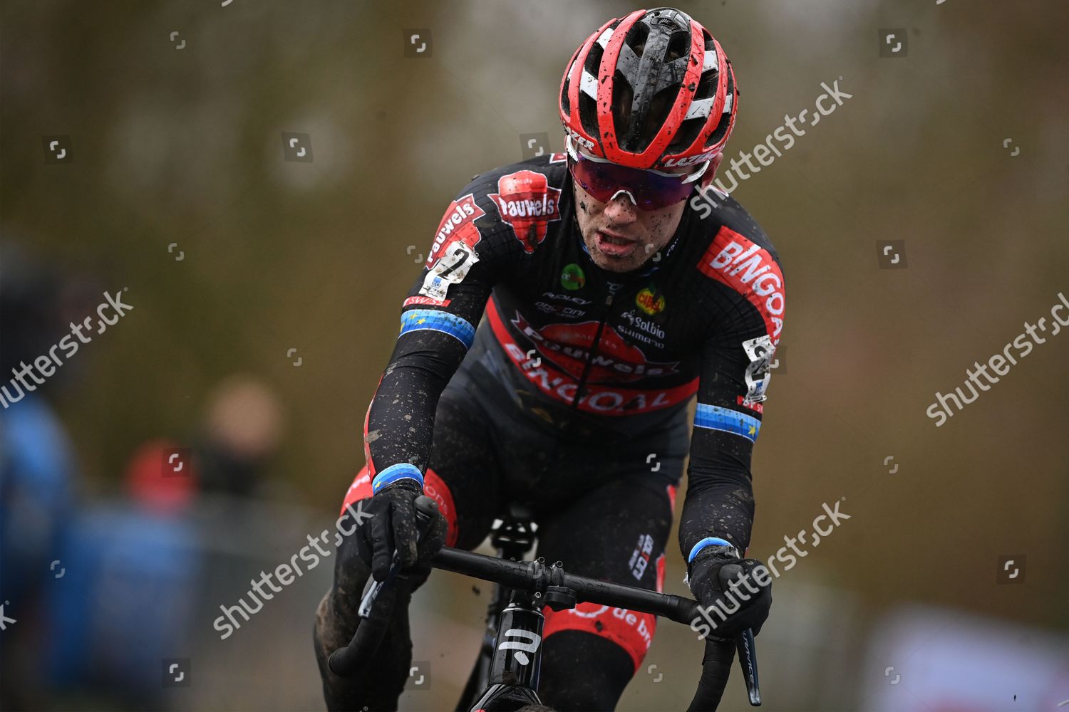 Belgian Eli Iserbyt Pictured Action During Editorial Stock Photo