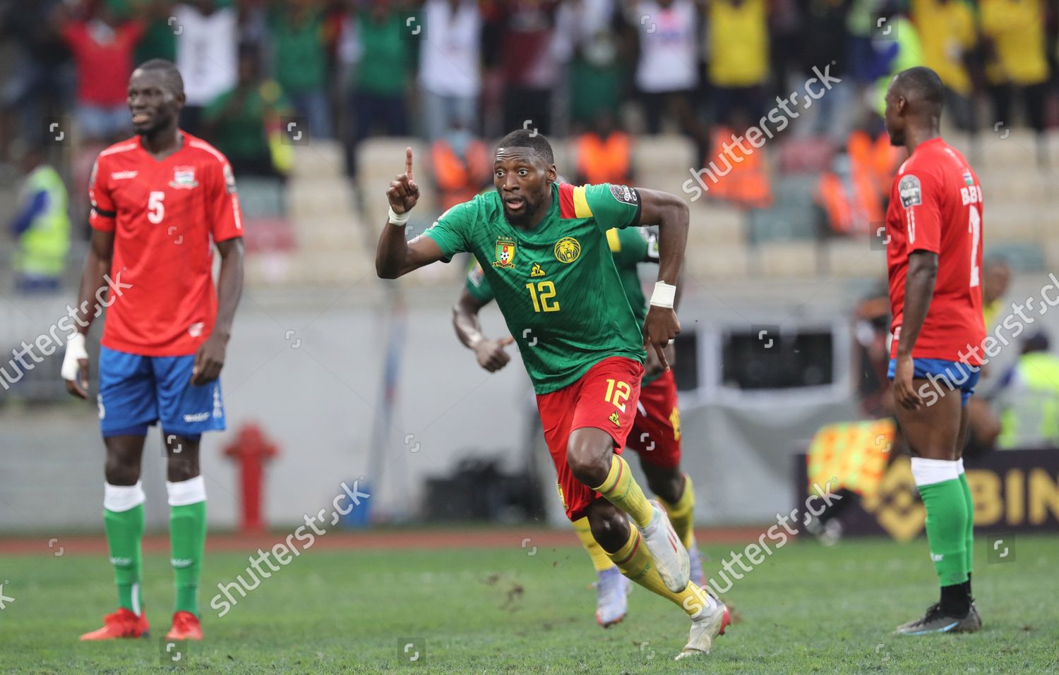 Karl Toko Ekambi C Cameroon Celebrates Editorial Stock Photo Stock