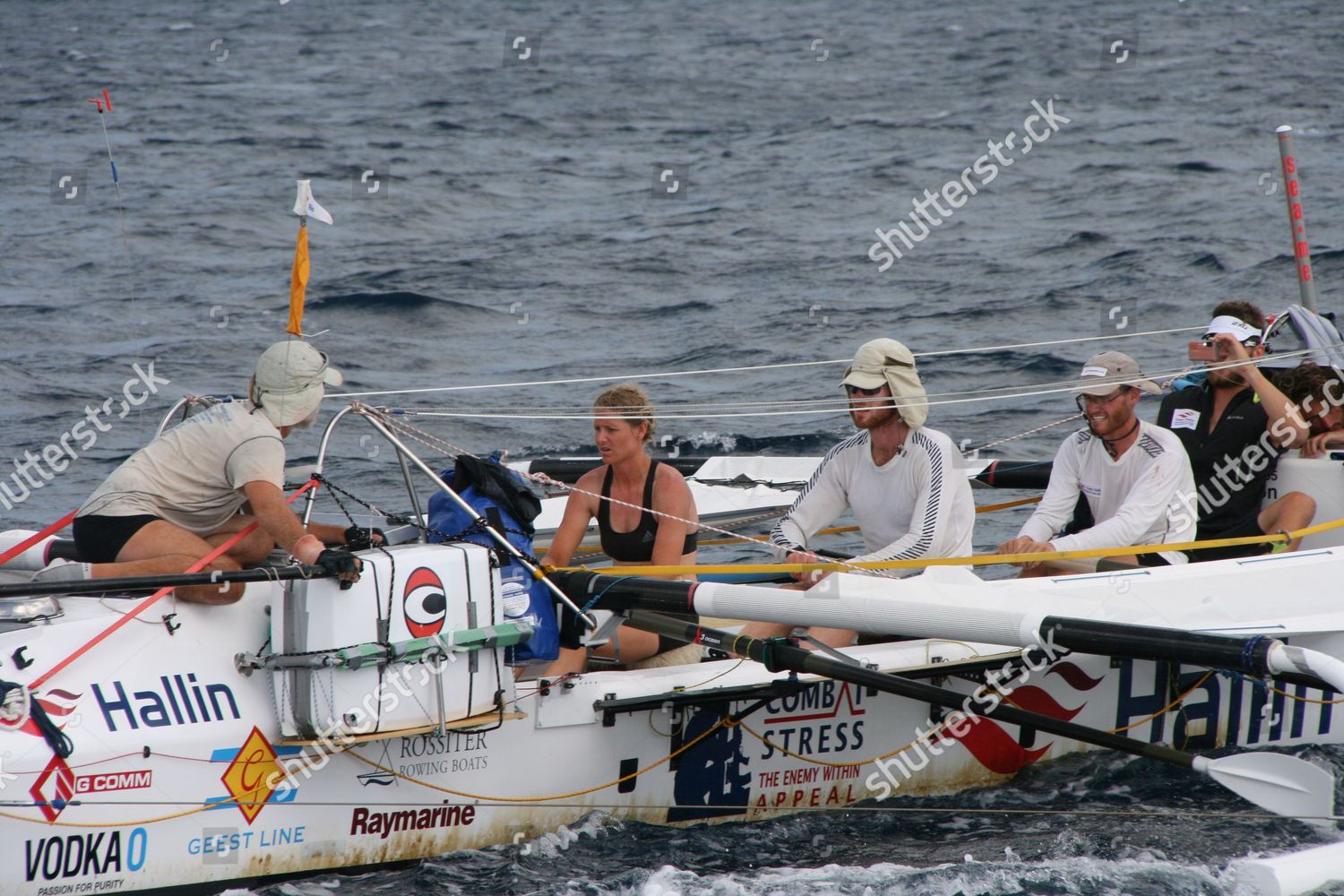 Team Hallin Arrives Into Barbados End Editorial Stock Photo Stock