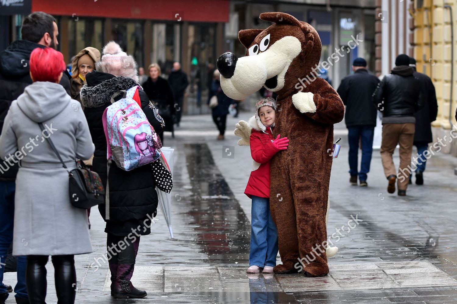 Vucko Mascot 1984 Sarajevo Winter Olympics Editorial Stock Photo