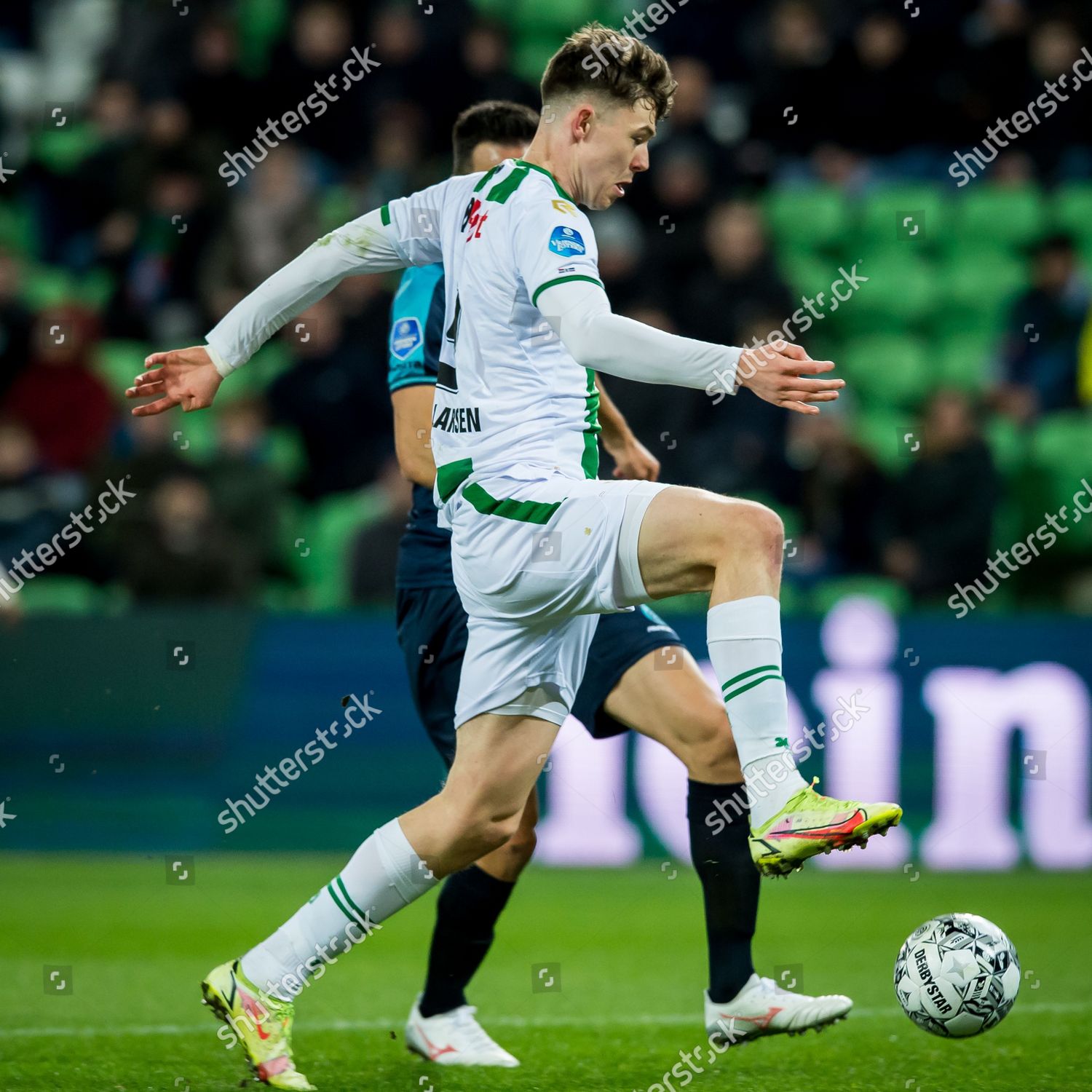 Groningen Jorgen Strand Larsen Fc Groningen Editorial Stock Photo