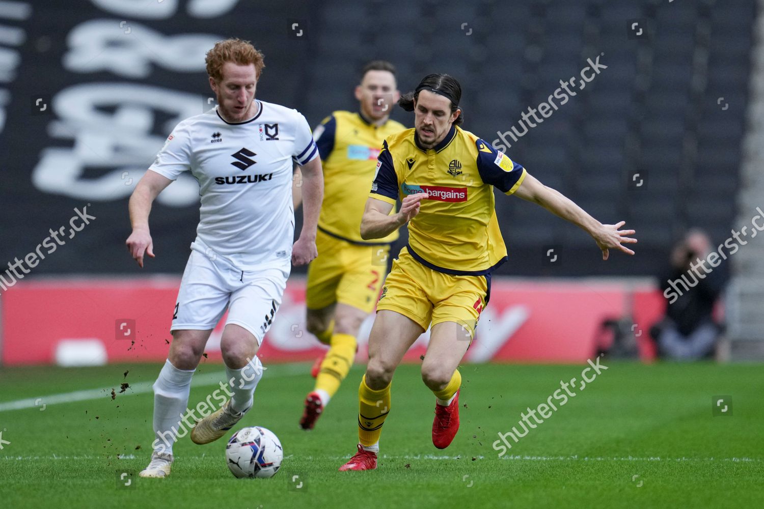 Dean Lewington Mk Dons Mj Editorial Stock Photo Stock Image