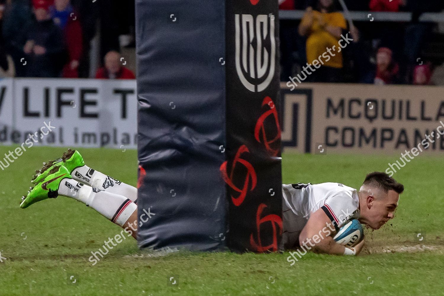 Ulster Vs Cardiff Rugby Ulsters James Editorial Stock Photo Stock