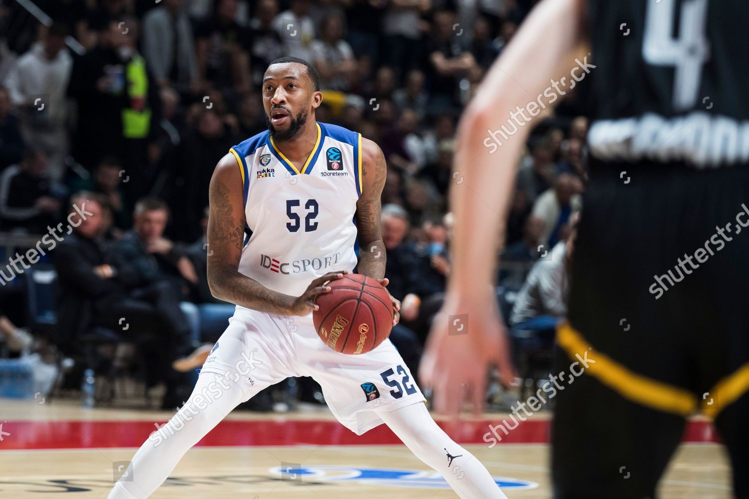 Jordan Mcrae Boulogne Metropolitans 92 Action Editorial Stock Photo