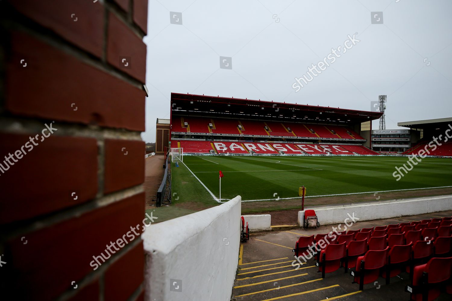 General View Oakwell Stadium Home Barnsley Editorial Stock Photo