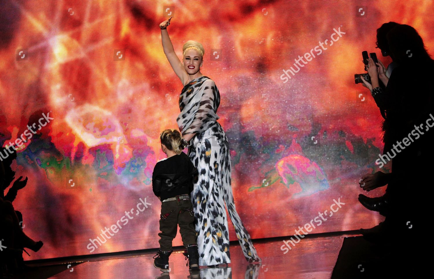 Gwen Stefani Son Kingston Rossdale Editorial Stock Photo Stock Image