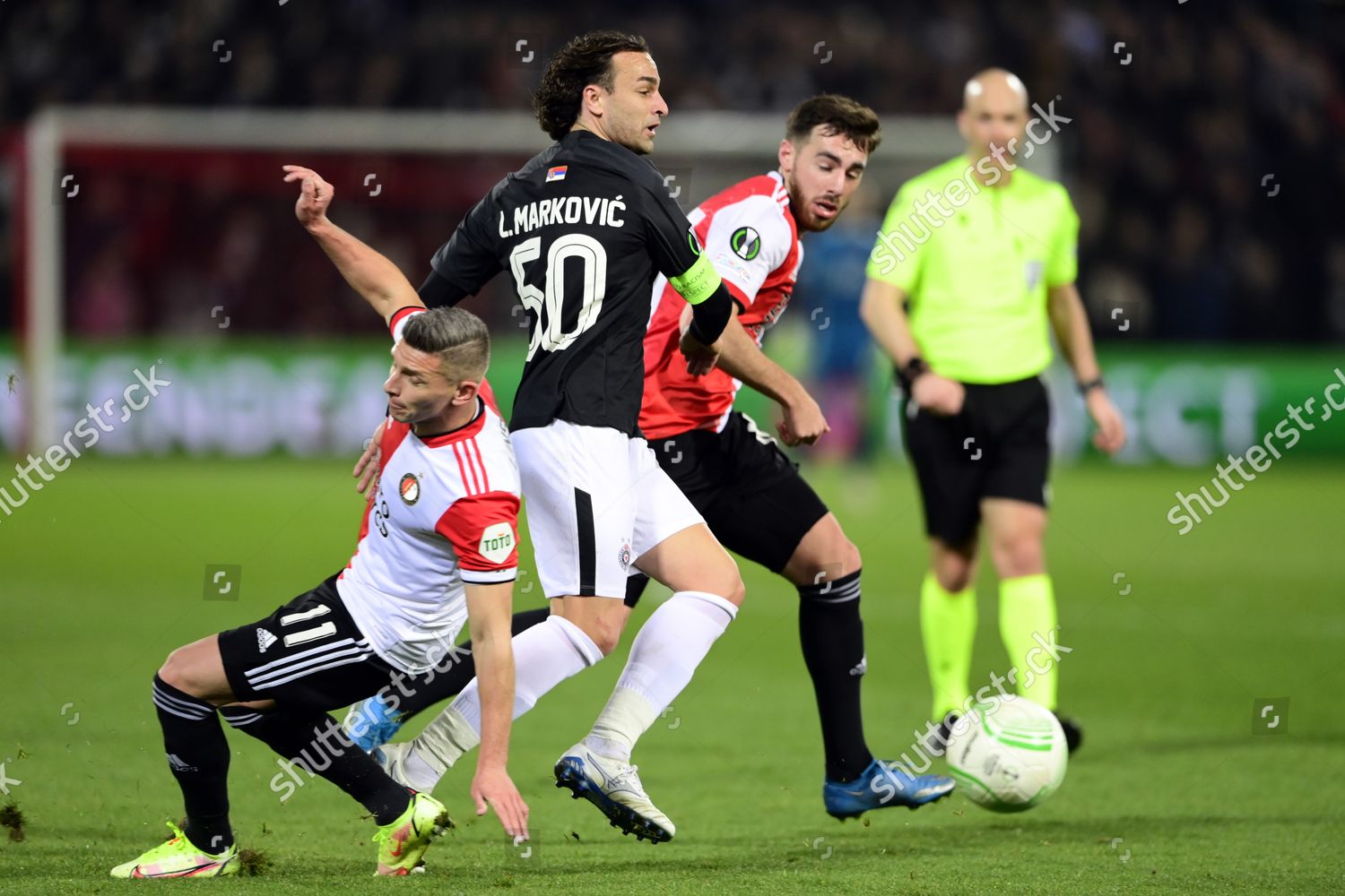 Fr Bryan Linssen Feyenoord Lazar Markovic Editorial Stock Photo Stock