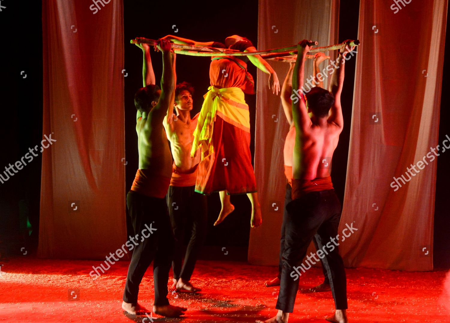 Bimbavati Devidancer Performing Dance Drama Remembrance Editorial Stock