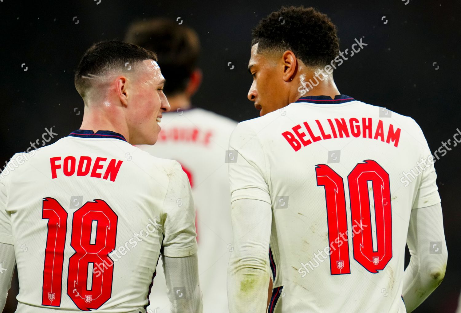 Phil Foden Jude Bellingham England Editorial Stock Photo Stock Image