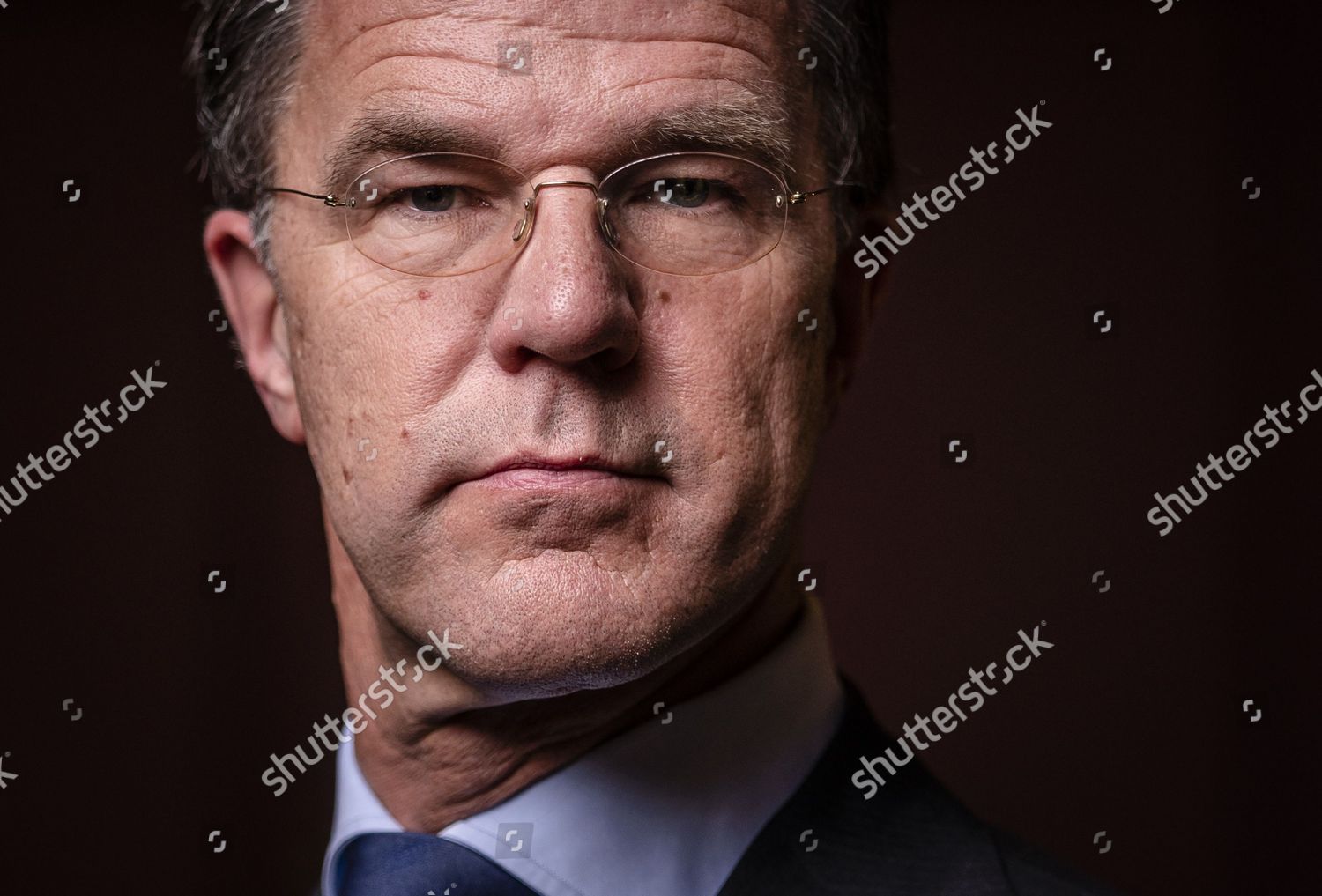 Portrait Mark Rutte Prime Minister Editorial Stock Photo Stock Image