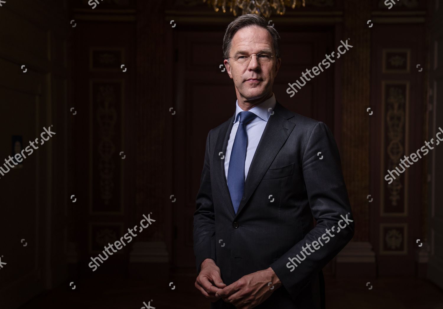 Portrait Mark Rutte Prime Minister Editorial Stock Photo Stock Image