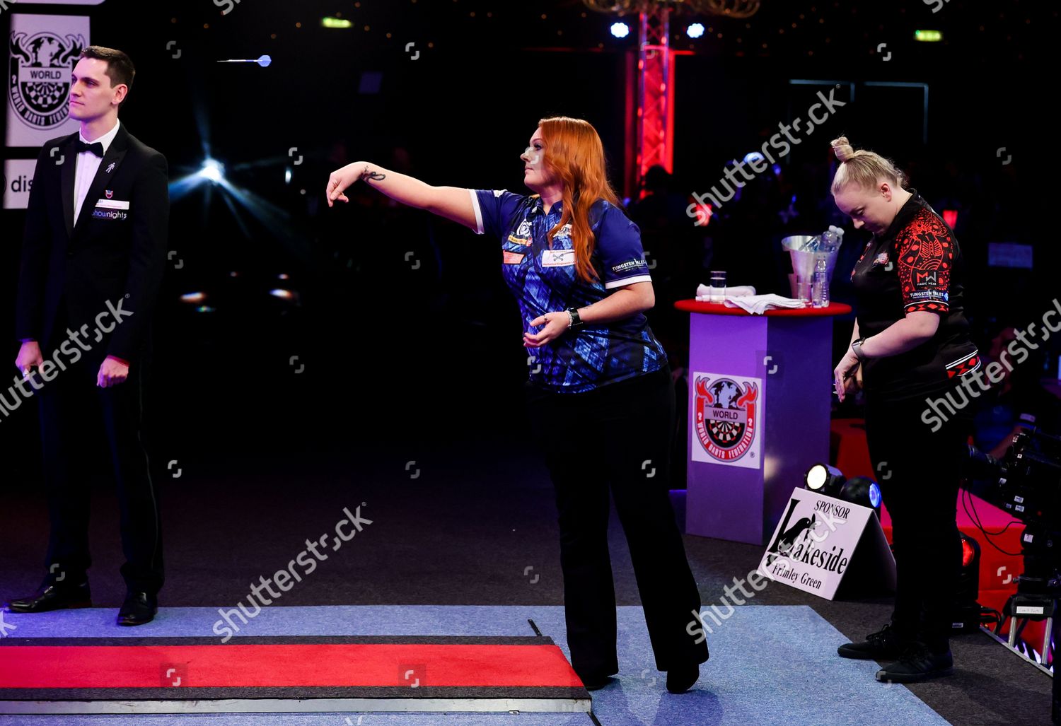 Lorraine Hyde During 2022 World Darts Editorial Stock Photo Stock