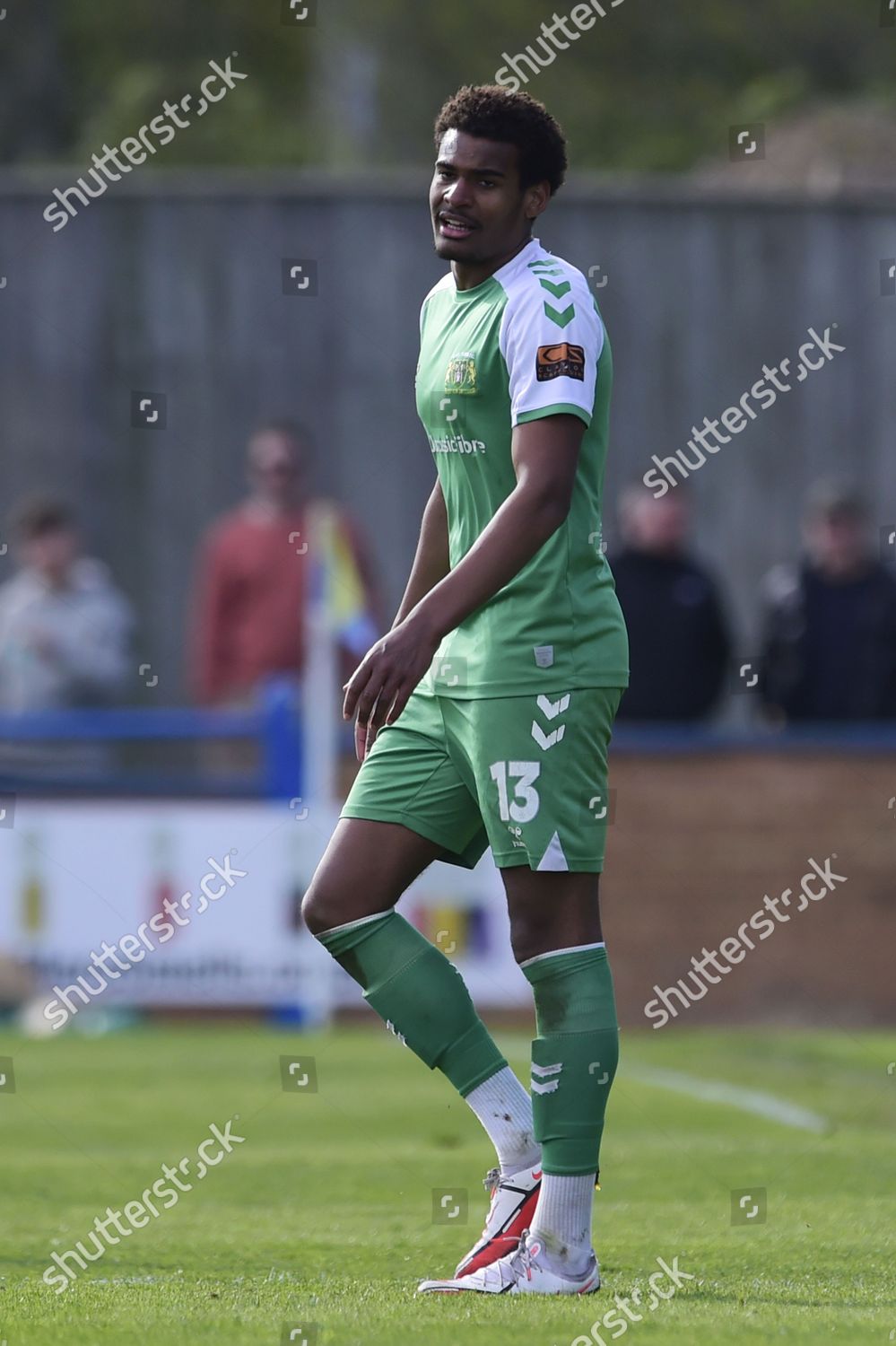 Morgan Williams Yeovil Town During National Editorial Stock Photo