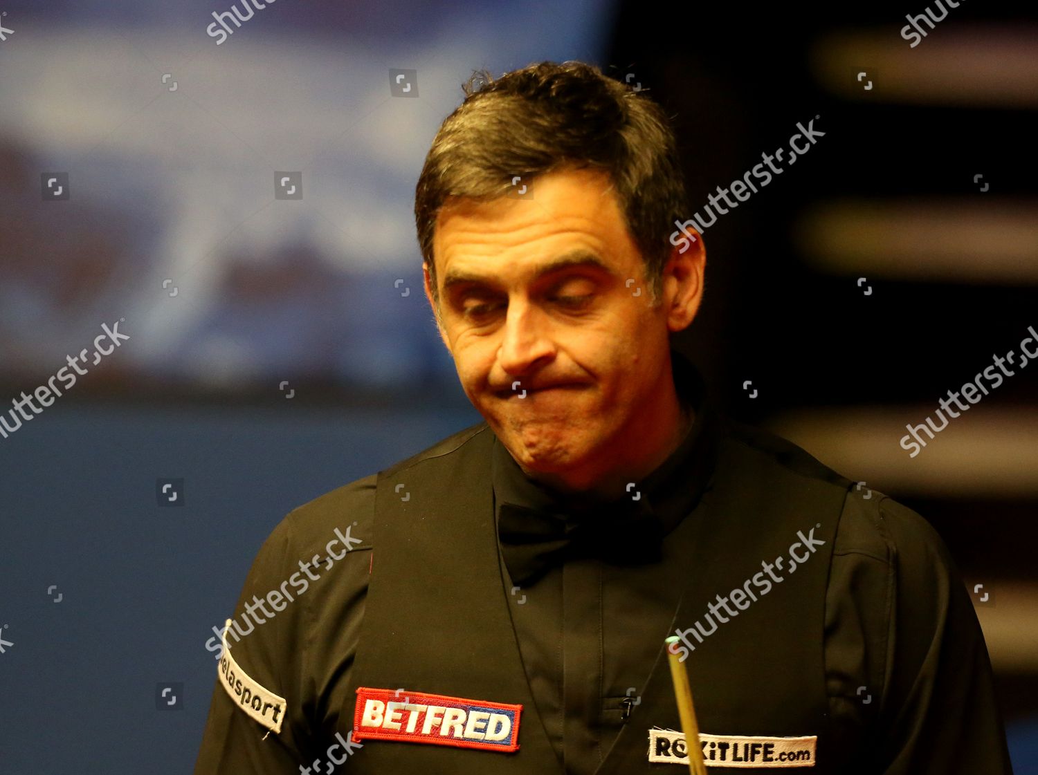 Betfred World Championship Snooker Final Ronnie Editorial Stock Photo