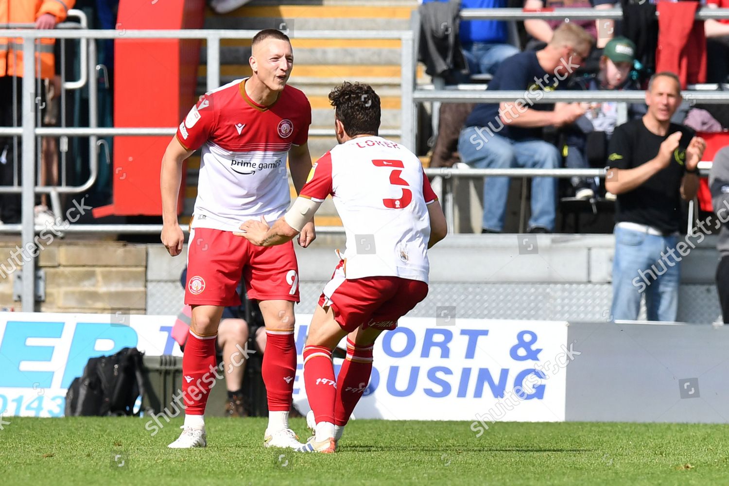 Luke Norris Stevenage Fc Scores Third Editorial Stock Photo Stock