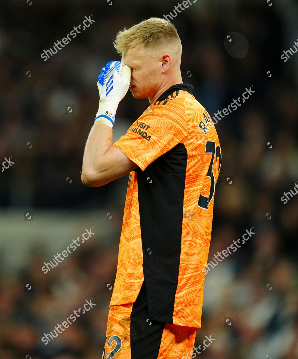 Arsenal Goalkeeper Aaron Ramsdale Editorial Stock Photo Stock Image