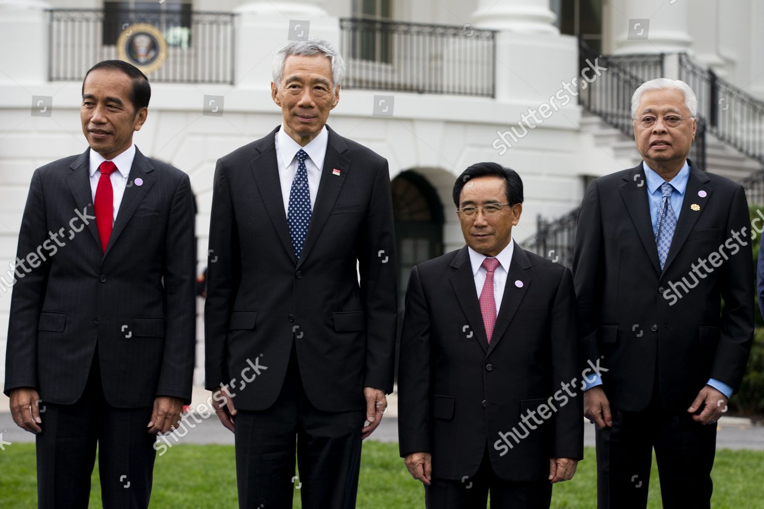 L R President Indonesia Joko Widodo Editorial Stock Photo Stock Image