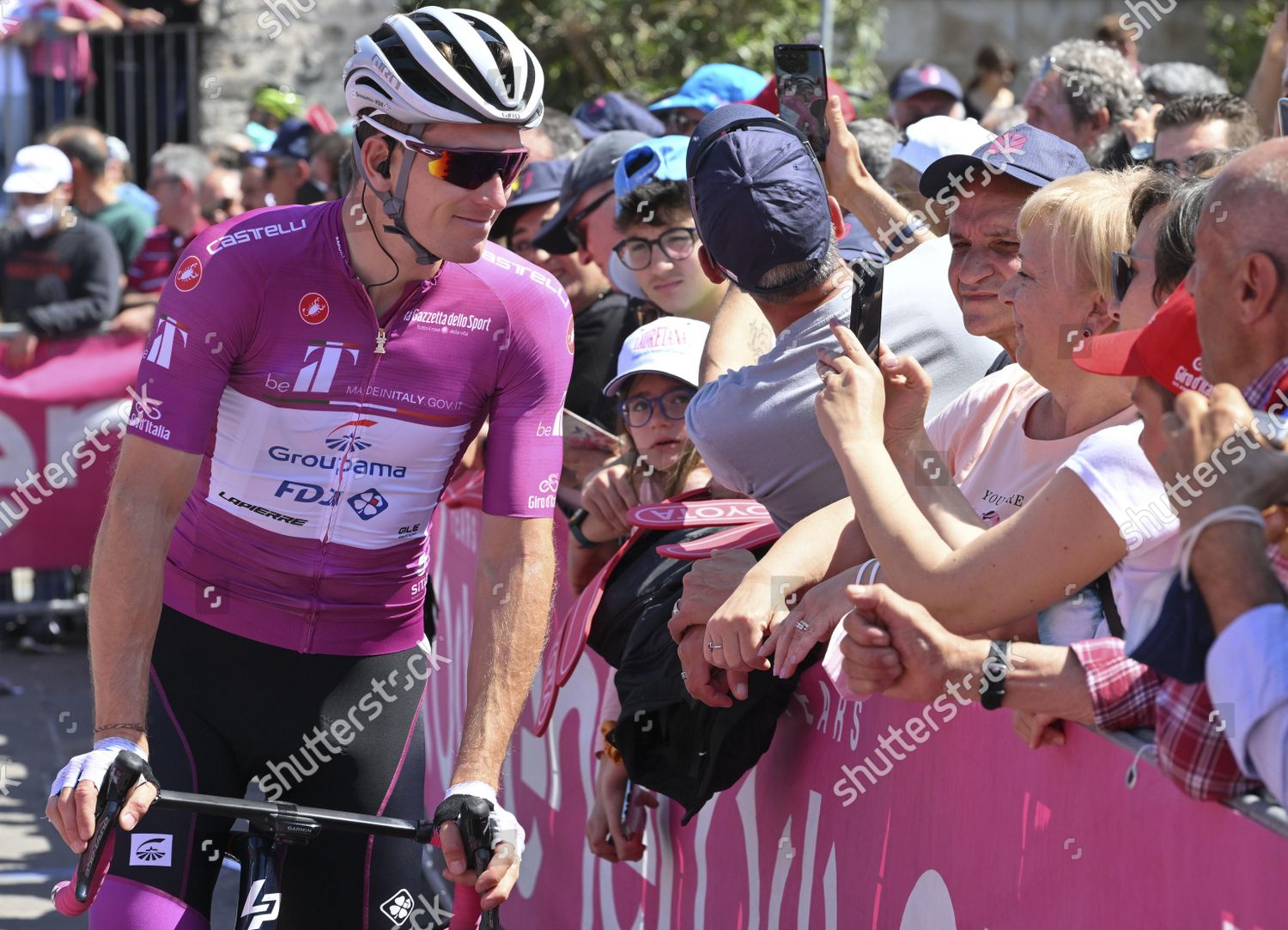 French Rider Arnaud Demare Groupamafdj Team Editorial Stock Photo