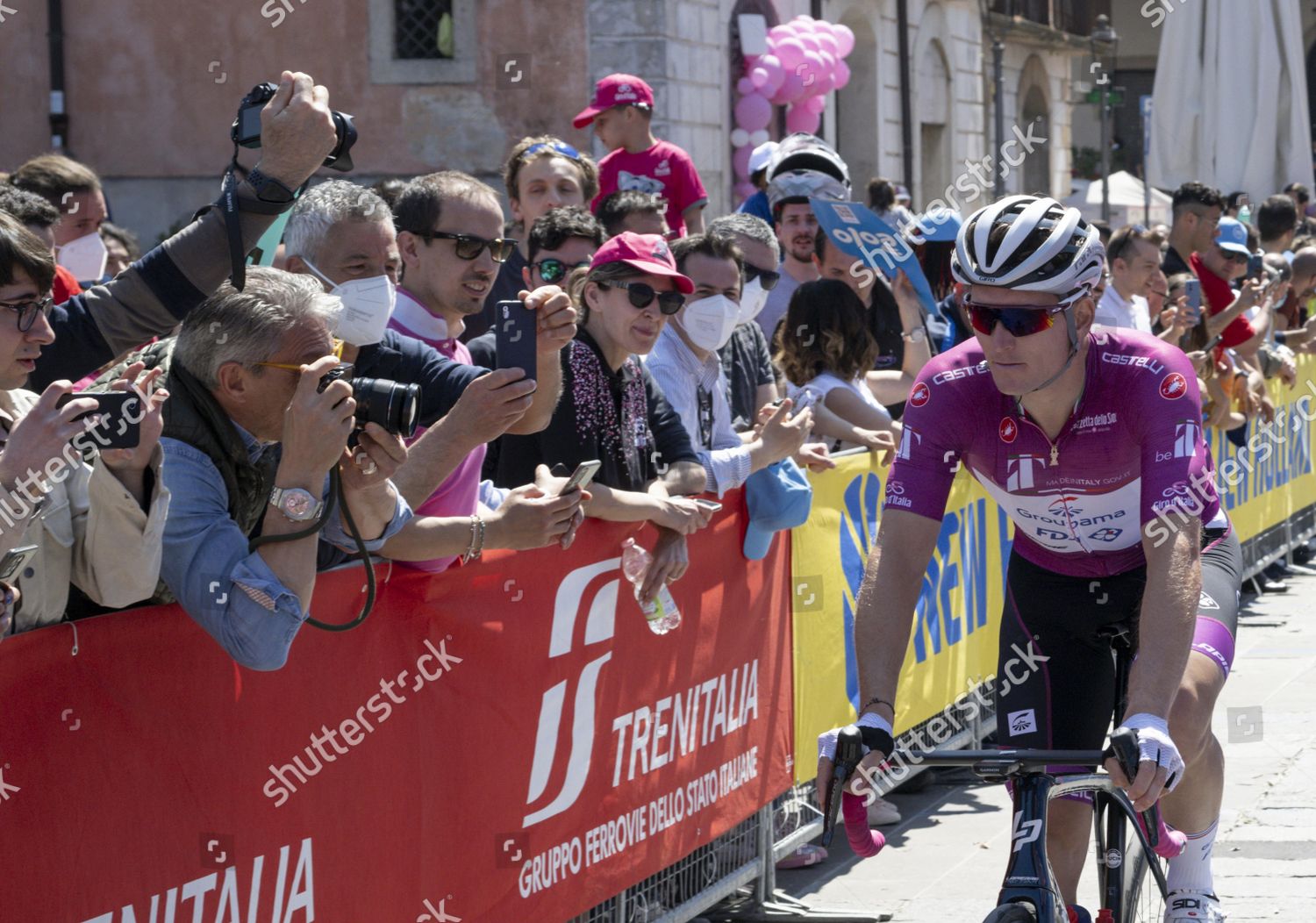 French Rider Arnaud Demare Groupamafdj Team Editorial Stock Photo