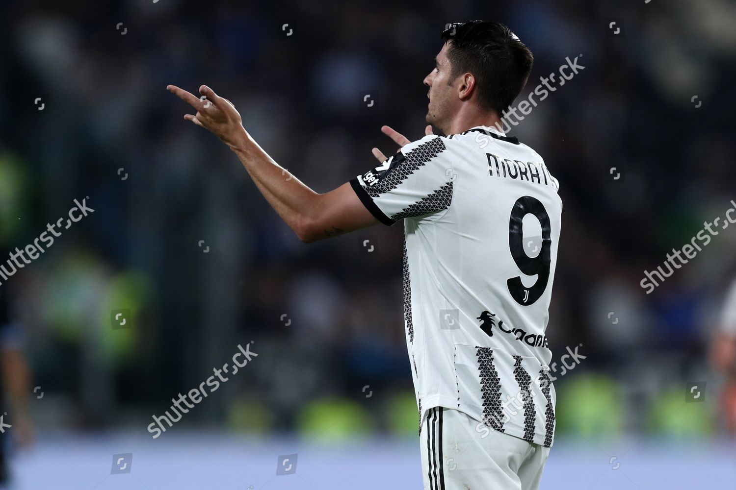 Alvaro Morata Juventus Fc Celebrates After Editorial Stock Photo