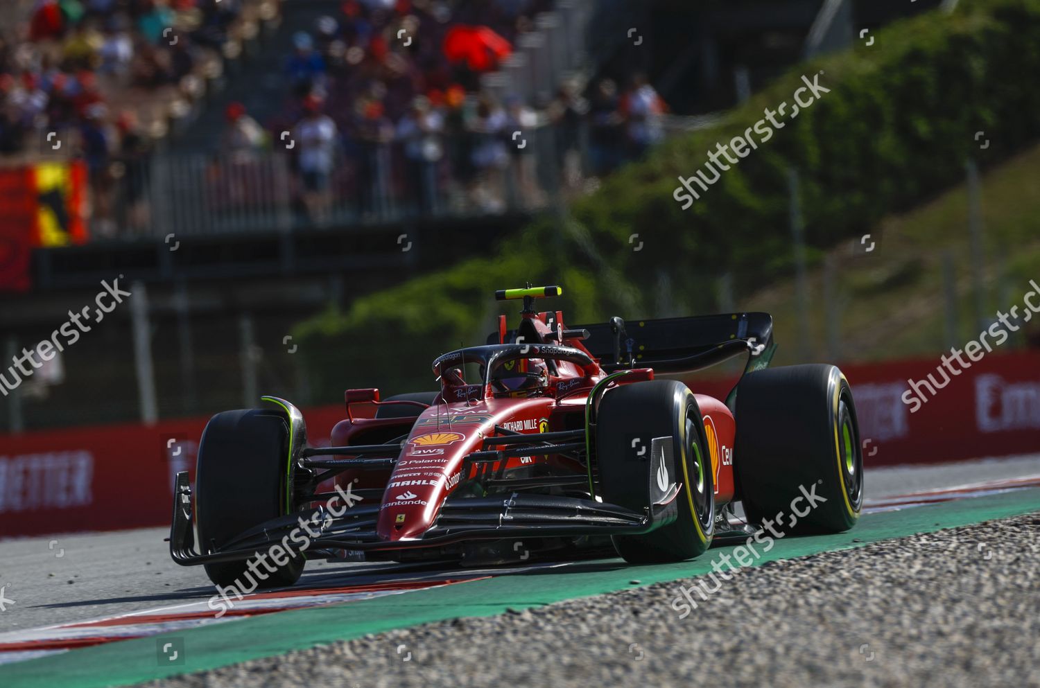 55 SAINZ CARLOS SPA SCUDERIA FERRARI Editorial Stock Photo Stock