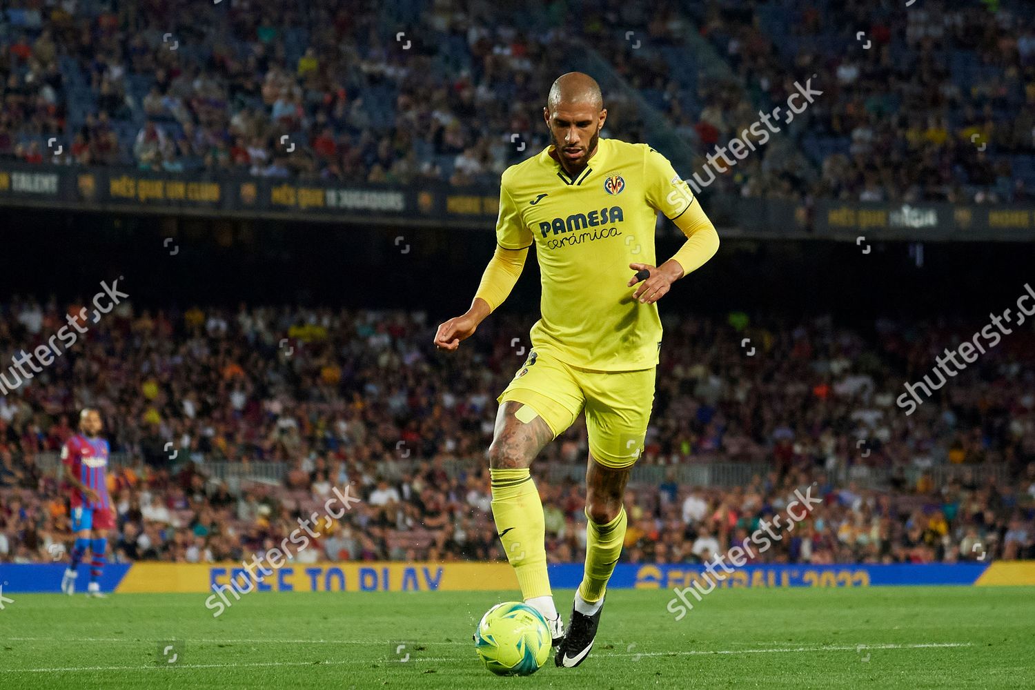 Etienne Capoue Villarreal During Laliga Santander Editorial Stock Photo