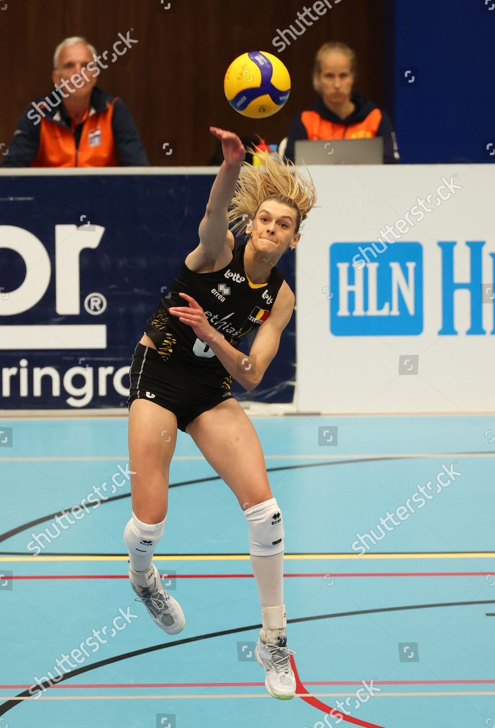 Belgiums Britt Herbots Pictured Action During Editorial Stock Photo