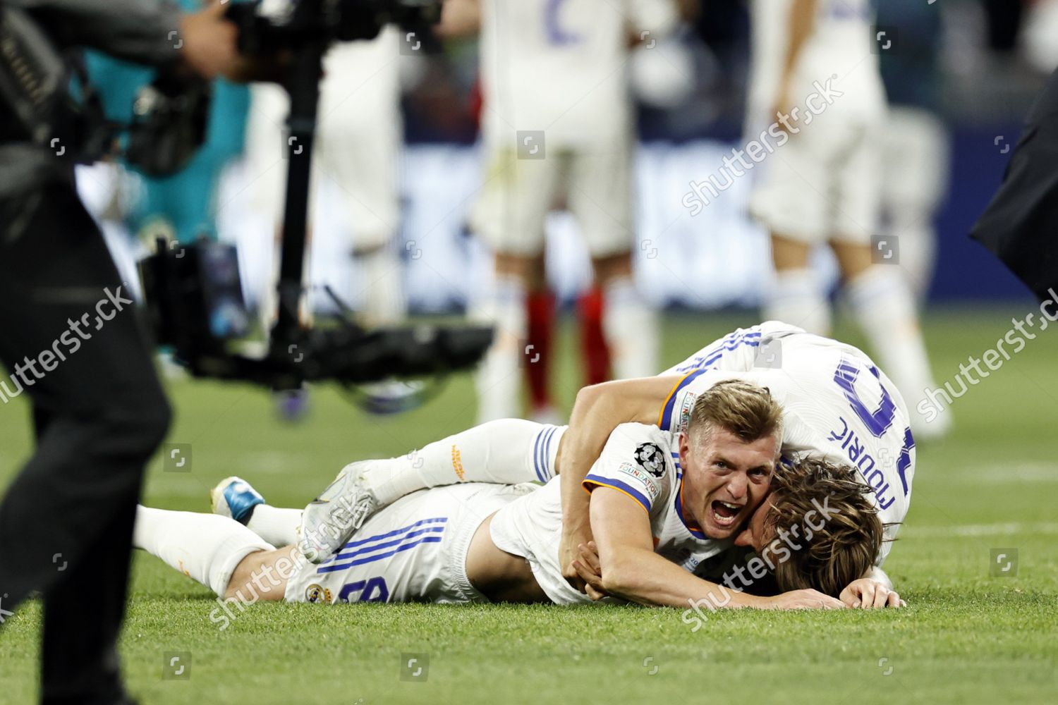 Toni Kroos Real Madrid Luka Modric Editorial Stock Photo Stock Image