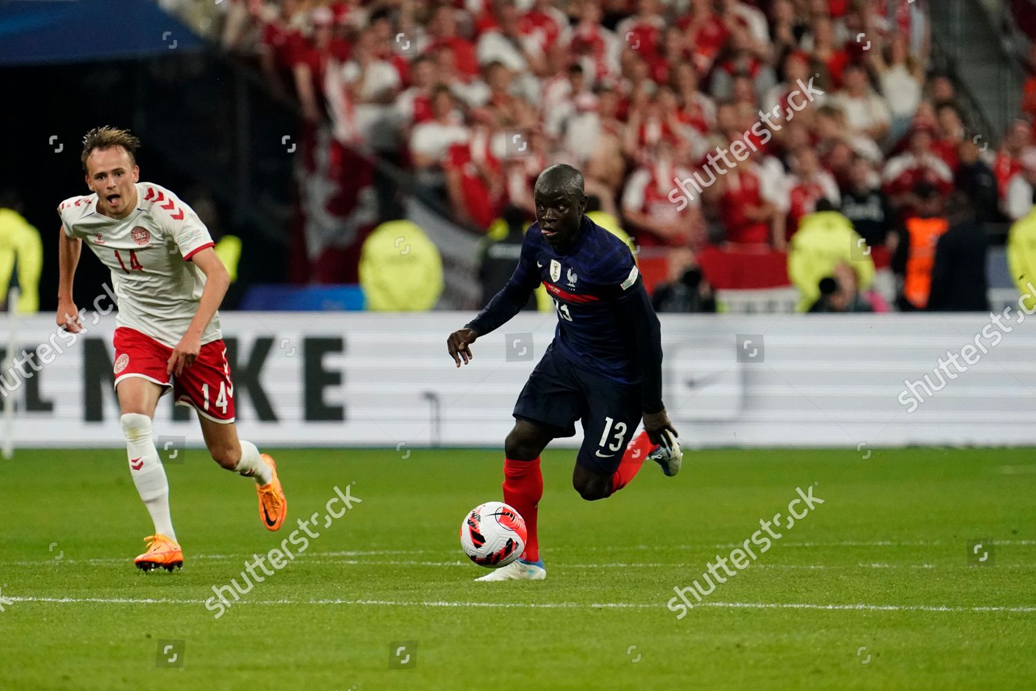 Ngolo Kante France Brings Ball Forward Editorial Stock Photo Stock