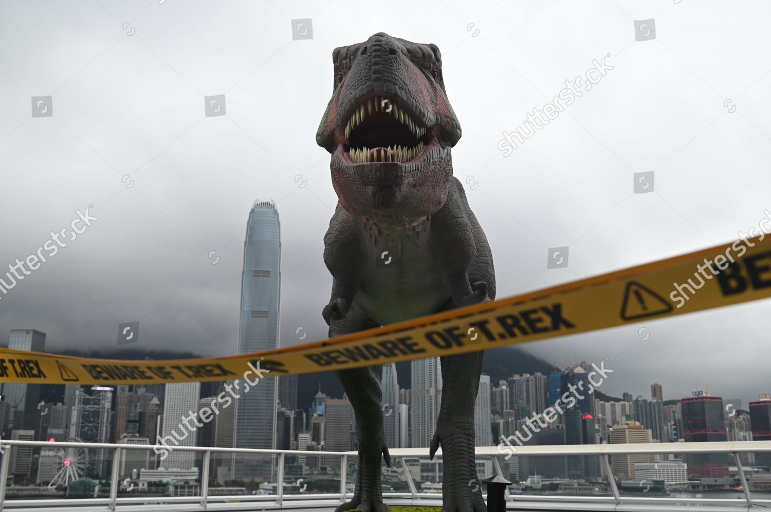 Robotic Trex Tyrannosaurus Rex On Display Editorial Stock Photo Stock