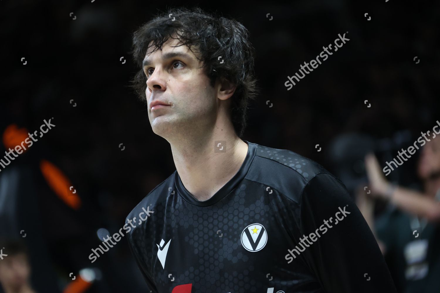 Milos Teodosic Segafredo Virtus Bologna During Editorial Stock Photo