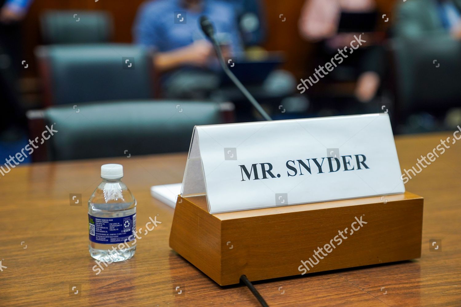 Coowner Washington Commanders Dan Snyders Chair Editorial Stock Photo