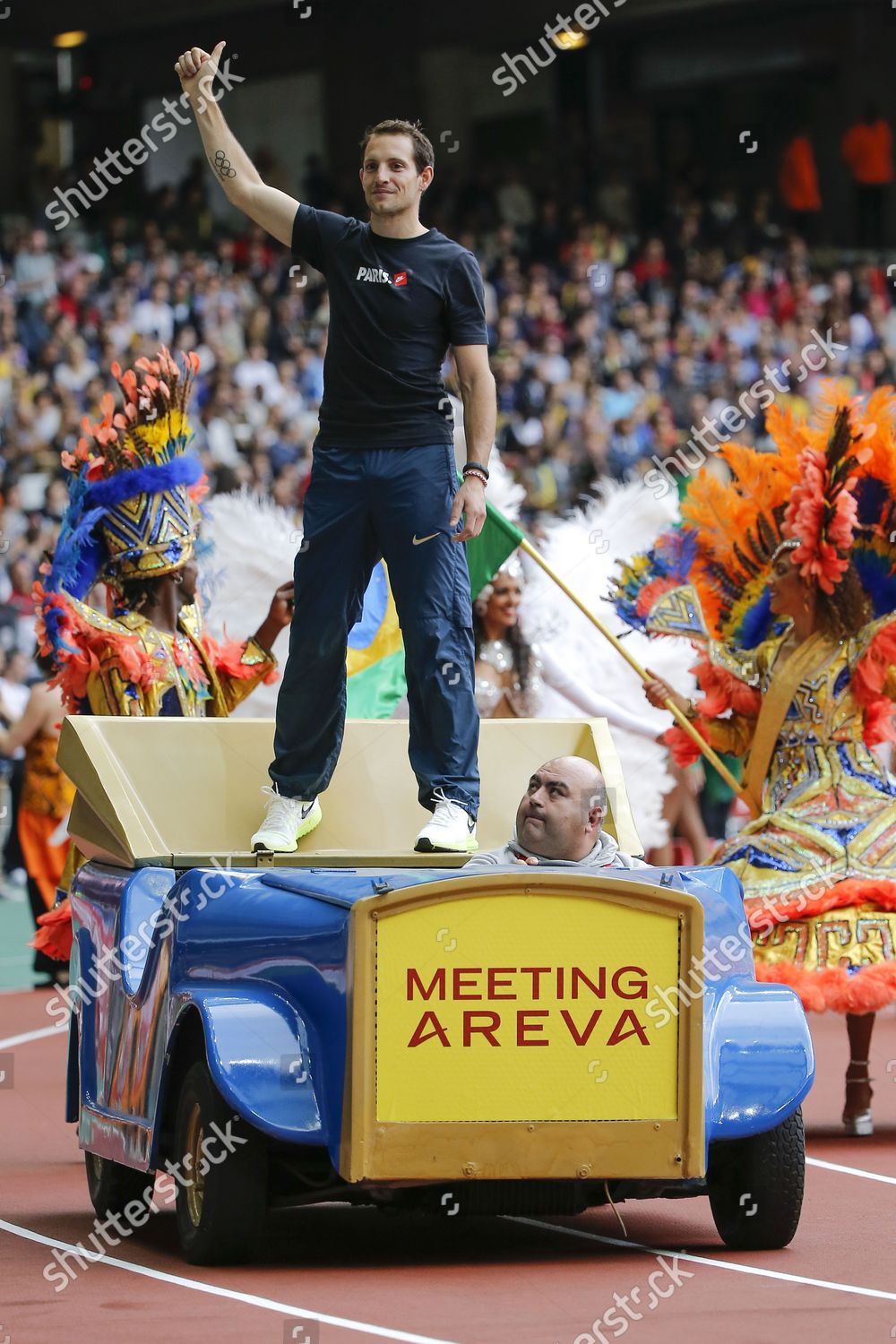 Renaud Lavillenie Fra Won Pole Vault Editorial Stock Photo Stock