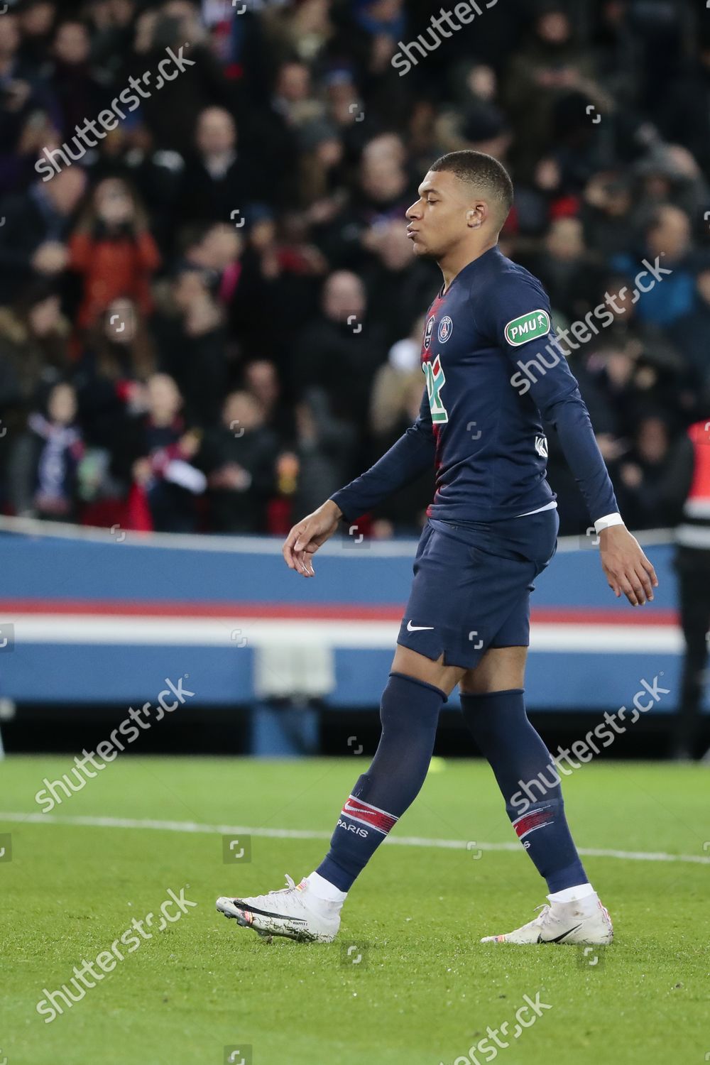 Kylian Mbappe Lottin Psg Reacted During Editorial Stock Photo Stock