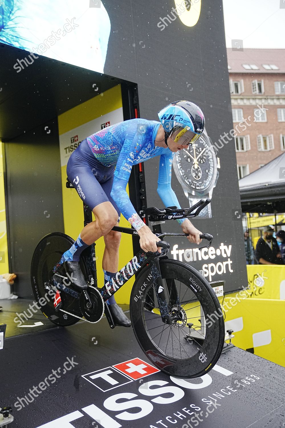 Latvian Rider Krists Neilands Israelpremier Tech Editorial Stock Photo