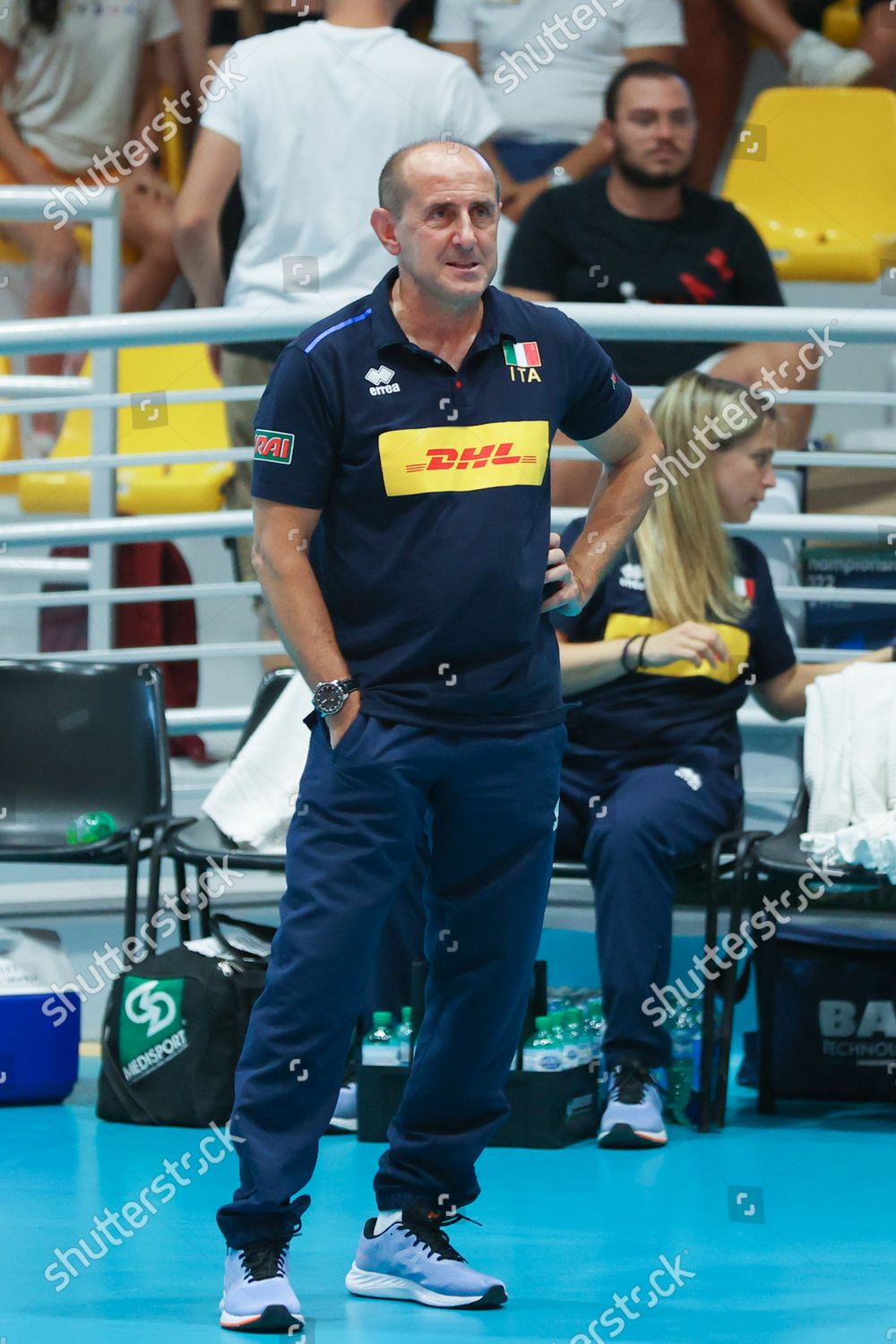 Head Coach Italy Luca Pieragnoli Editorial Stock Photo Stock Image