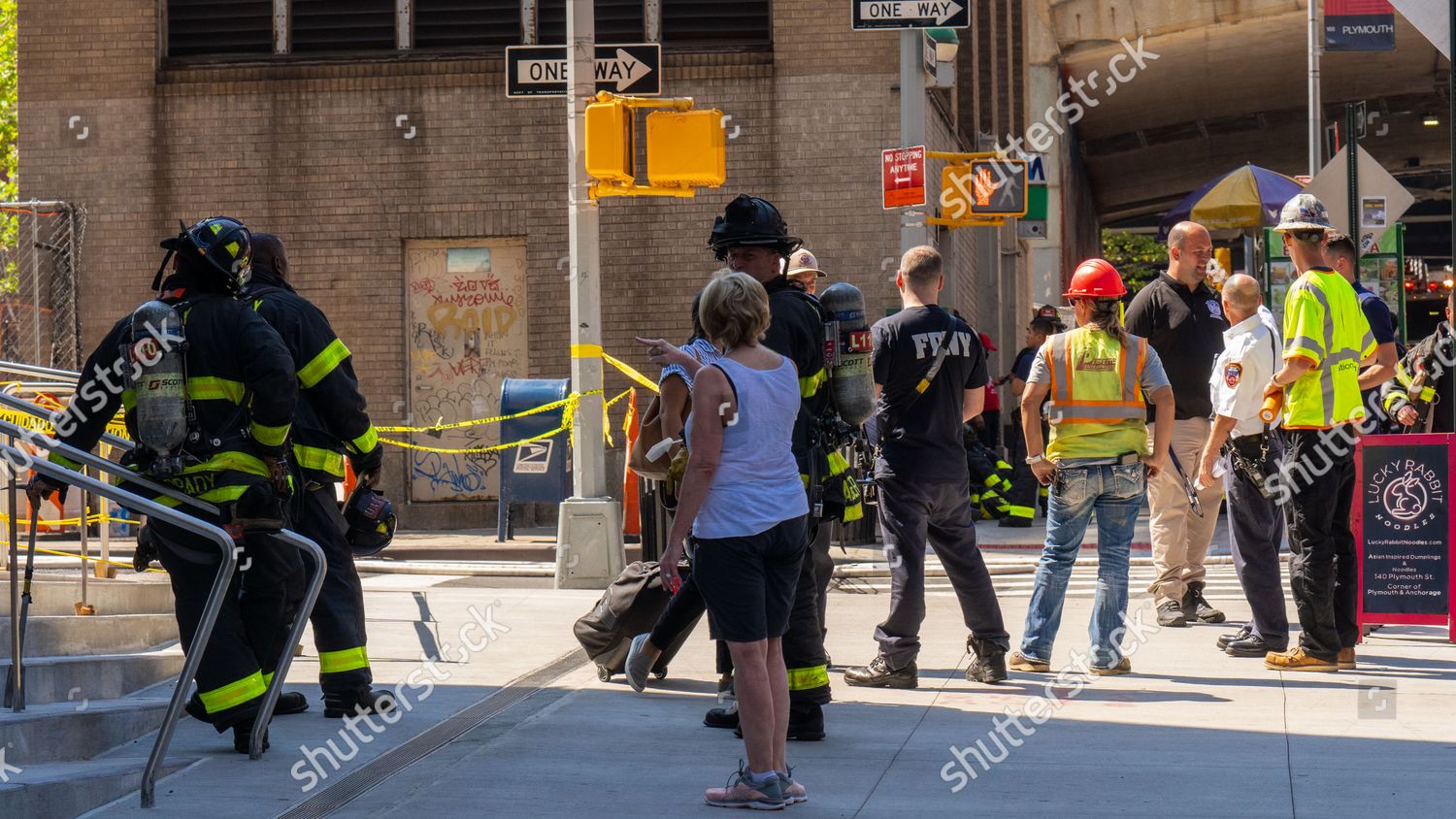 Fdny Hazmat Nyc Emergency Management National Editorial Stock Photo