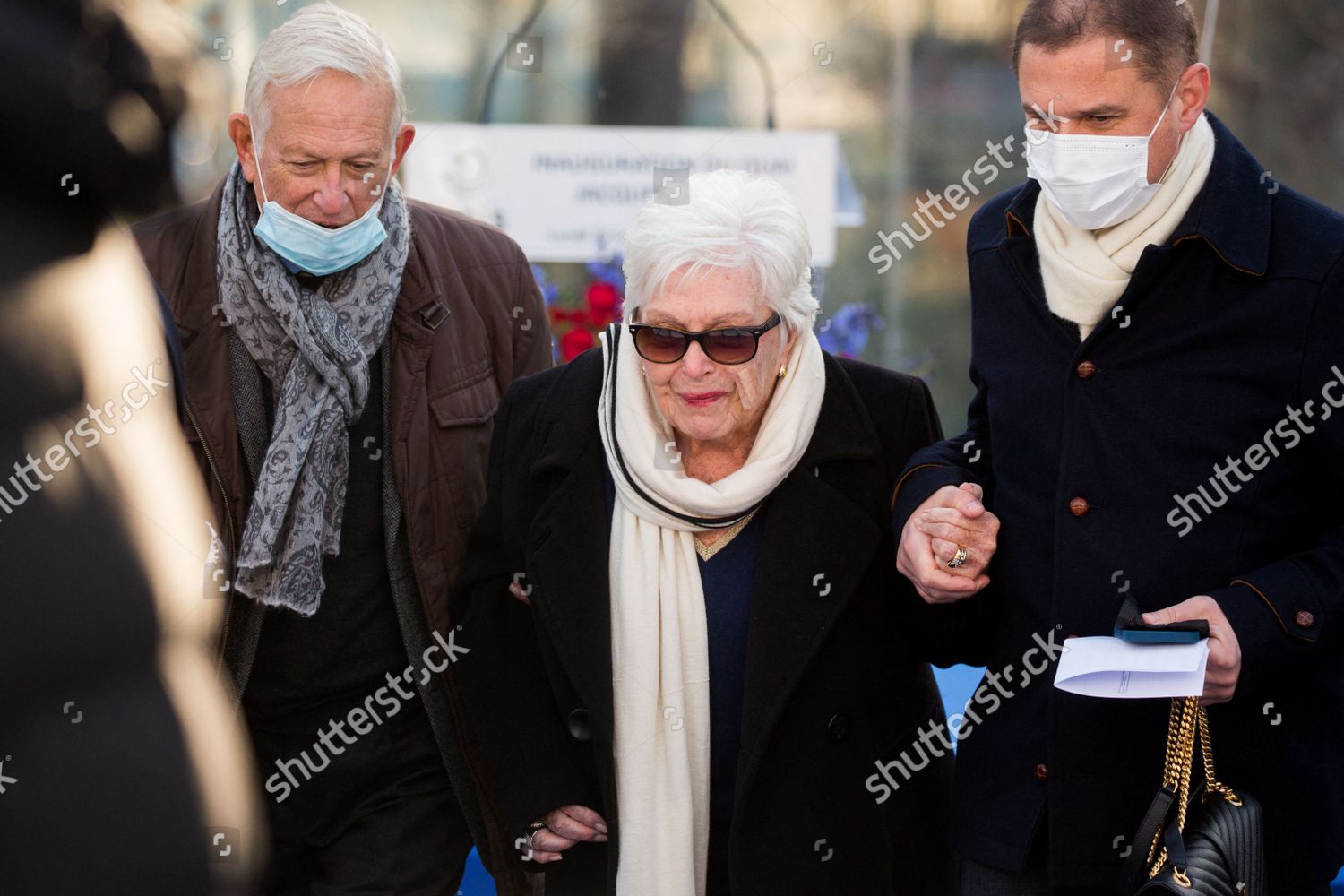 Line Renaud Inauguration Jacques Chirac Quay Editorial Stock Photo