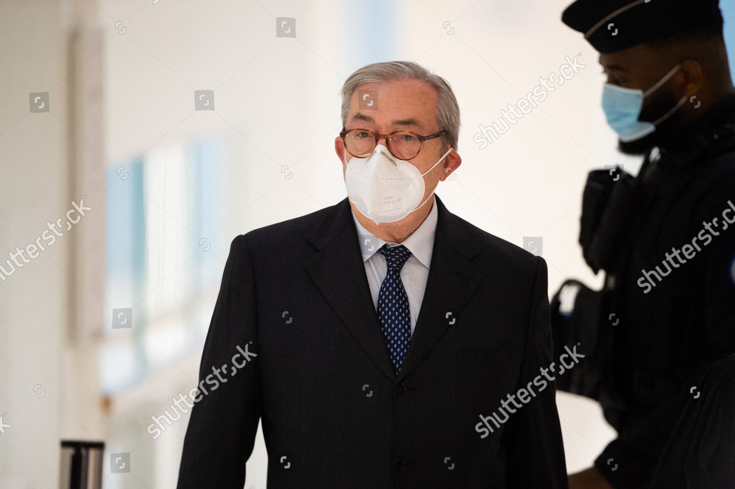 French Judge Gilbert Azibert Arrives Paris Editorial Stock Photo