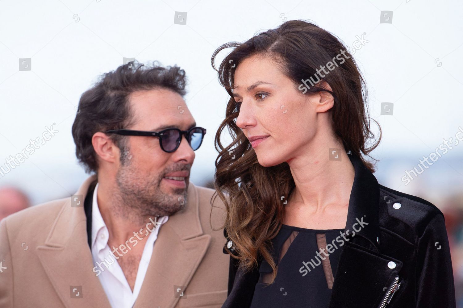 Nicolas Bedos Doria Tillier Attending Th Editorial Stock Photo