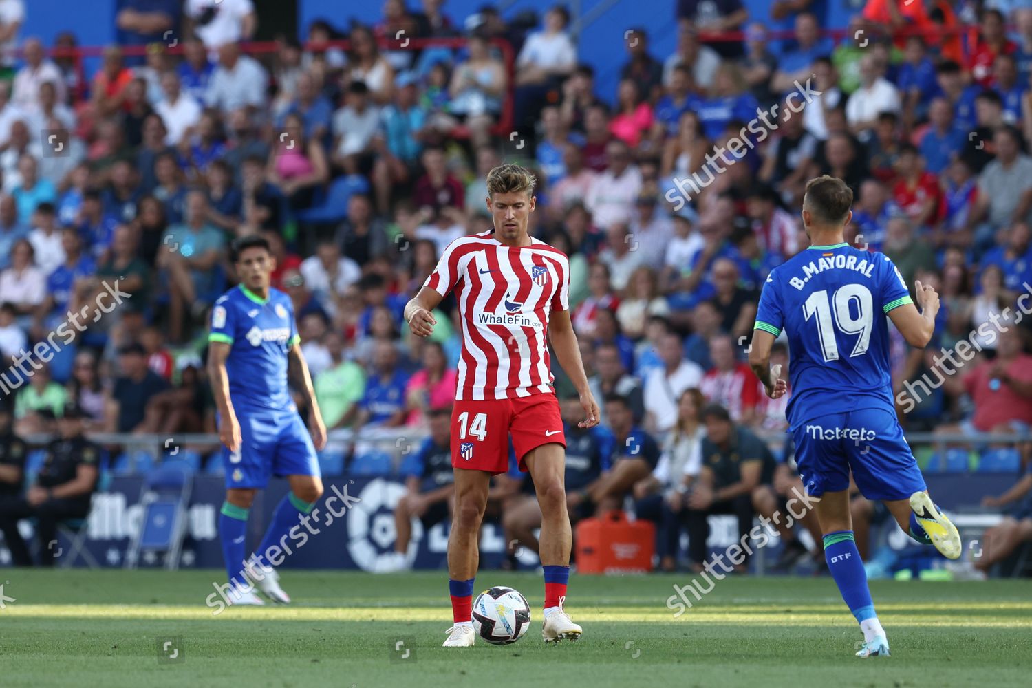 Marcos Llorente Atletico De Madrid Action Editorial Stock Photo Stock