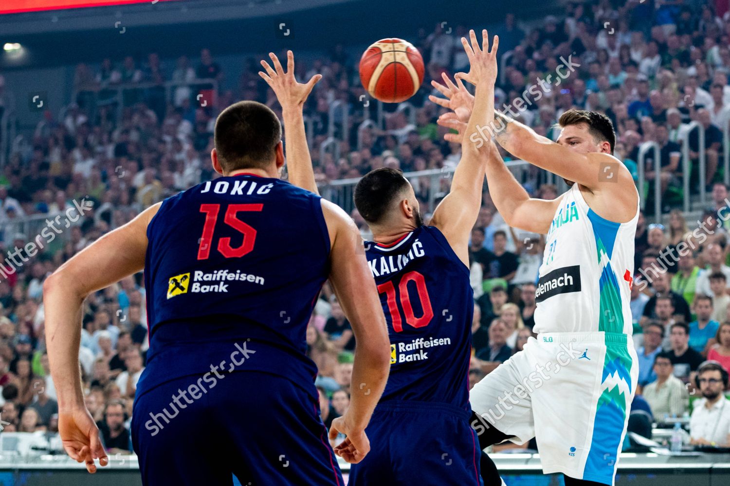 Nikola Jokic Serbia Nikola Kalinic Serbia Editorial Stock Photo Stock