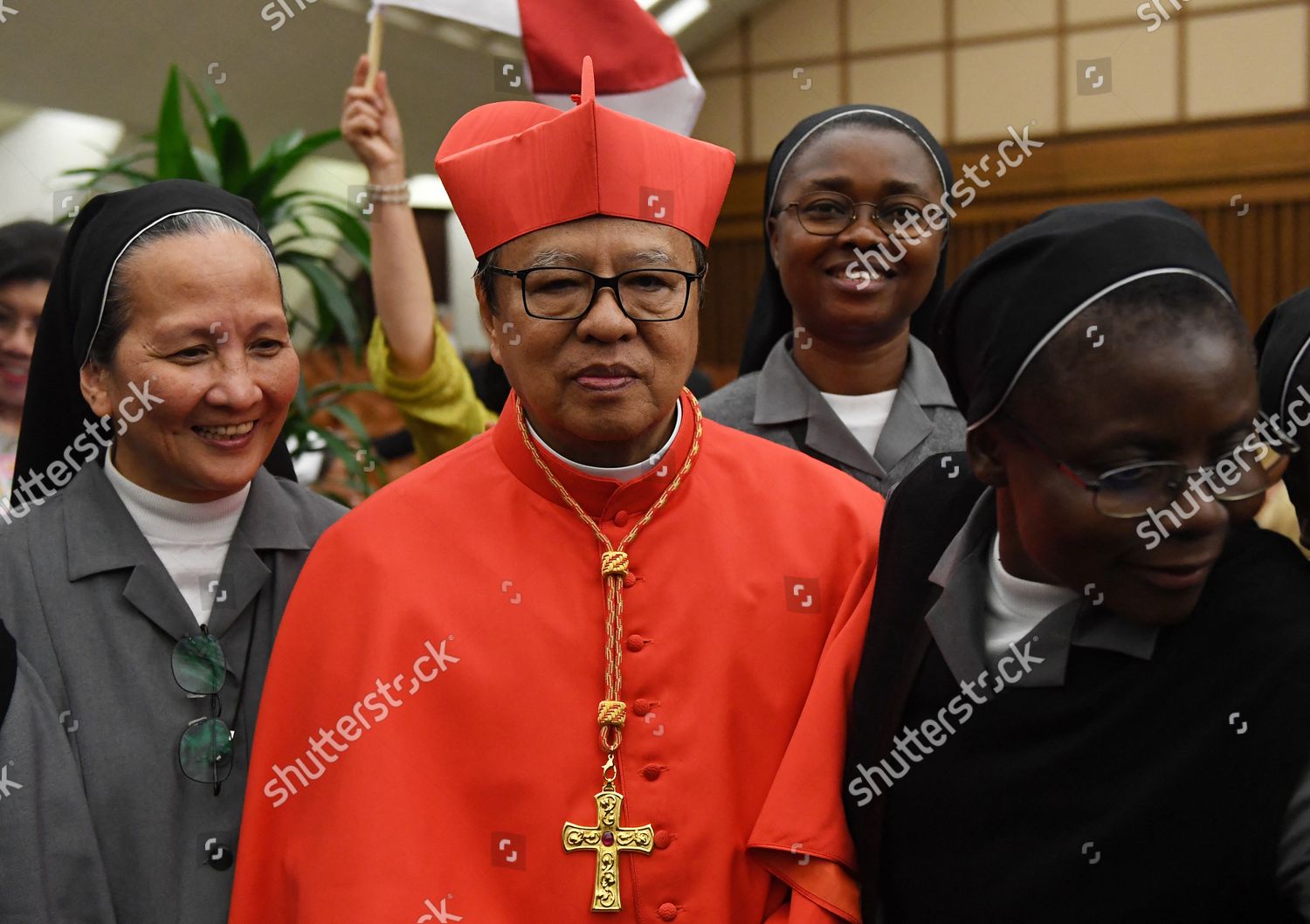 New Cardinal Ignatius Suharyo Hardjoatmodjo Indonesia Editorial Stock