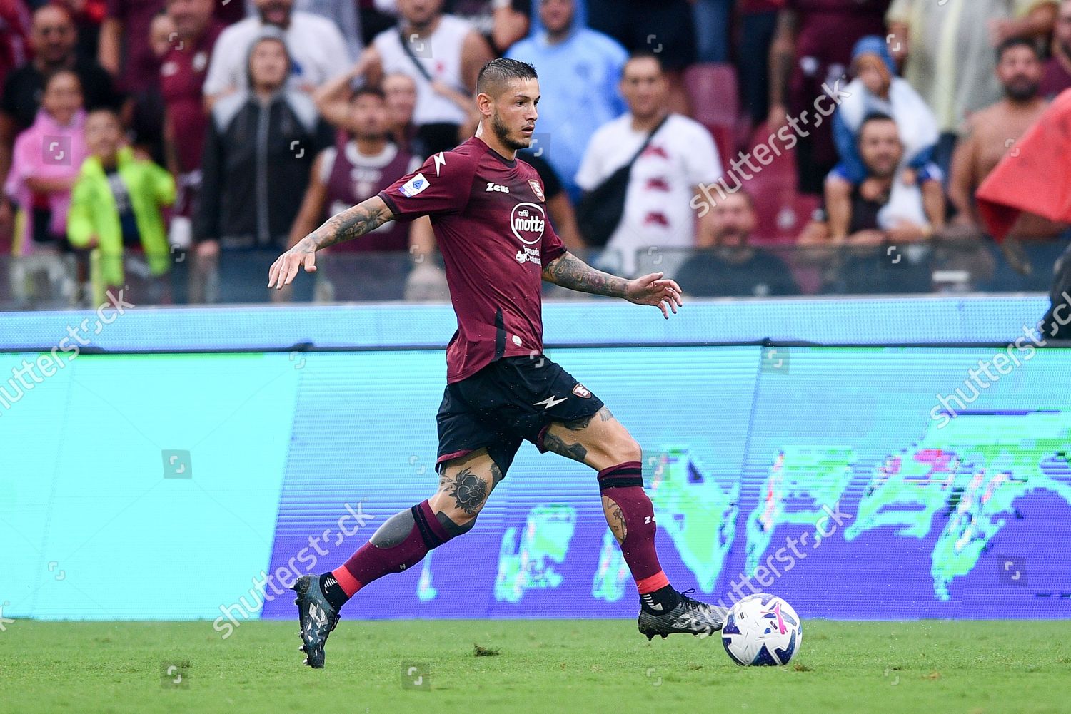 Pasquale Mazzocchi Us Salernitana During Serie Editorial Stock Photo