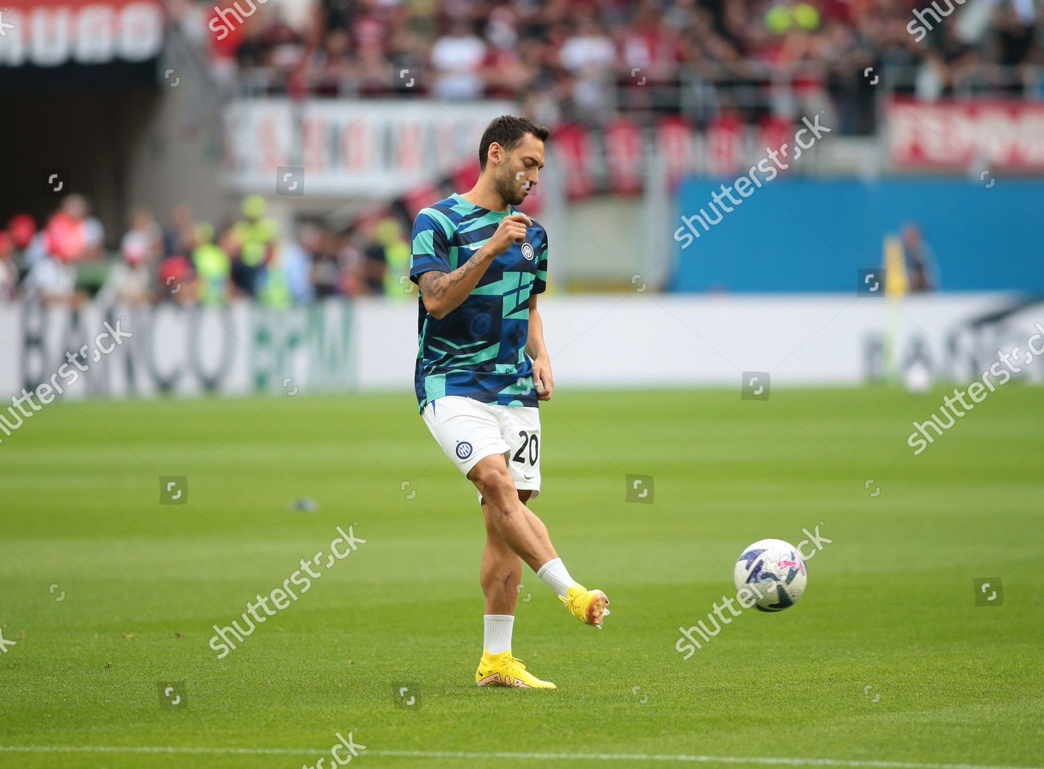 Hakan Calhanoglu Fc Inter During Italian Editorial Stock Photo Stock